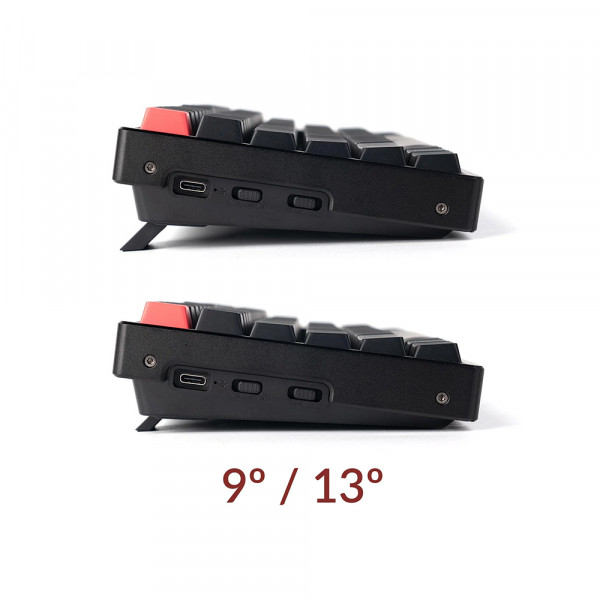 Keychron K2 QMK (Ver.3) Wireless White Backlight (Keychron Super Red Switch)